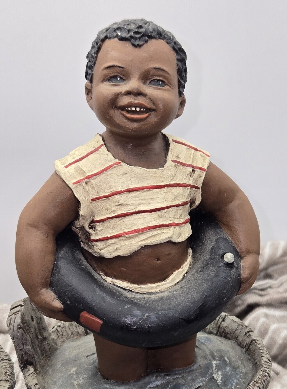Vintage Martha Holcombe Root Besty And Bean Figurines 1988 All Gods Children - Picture 3 of 7